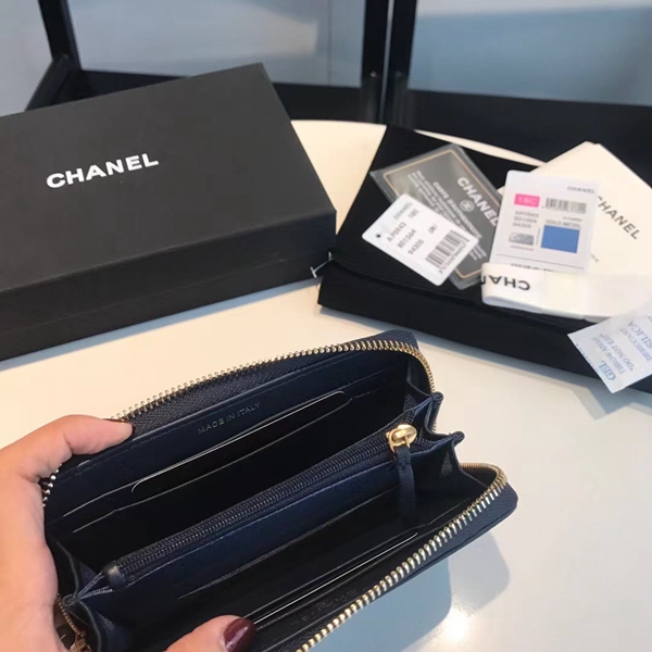 シャネル財布全体デザイン